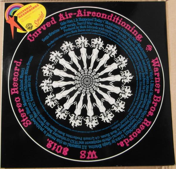 

LP Record CURVED AIR - Airconditioning WB26041 Warner Bros. Re Europe Rock Used