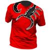Summer Men's T-Shirts 3DTee Animal Harajuku Top Scorpion Graphic Print Casual Oversized Clothes 2022 O-Neck Short Sleeve T Shirt