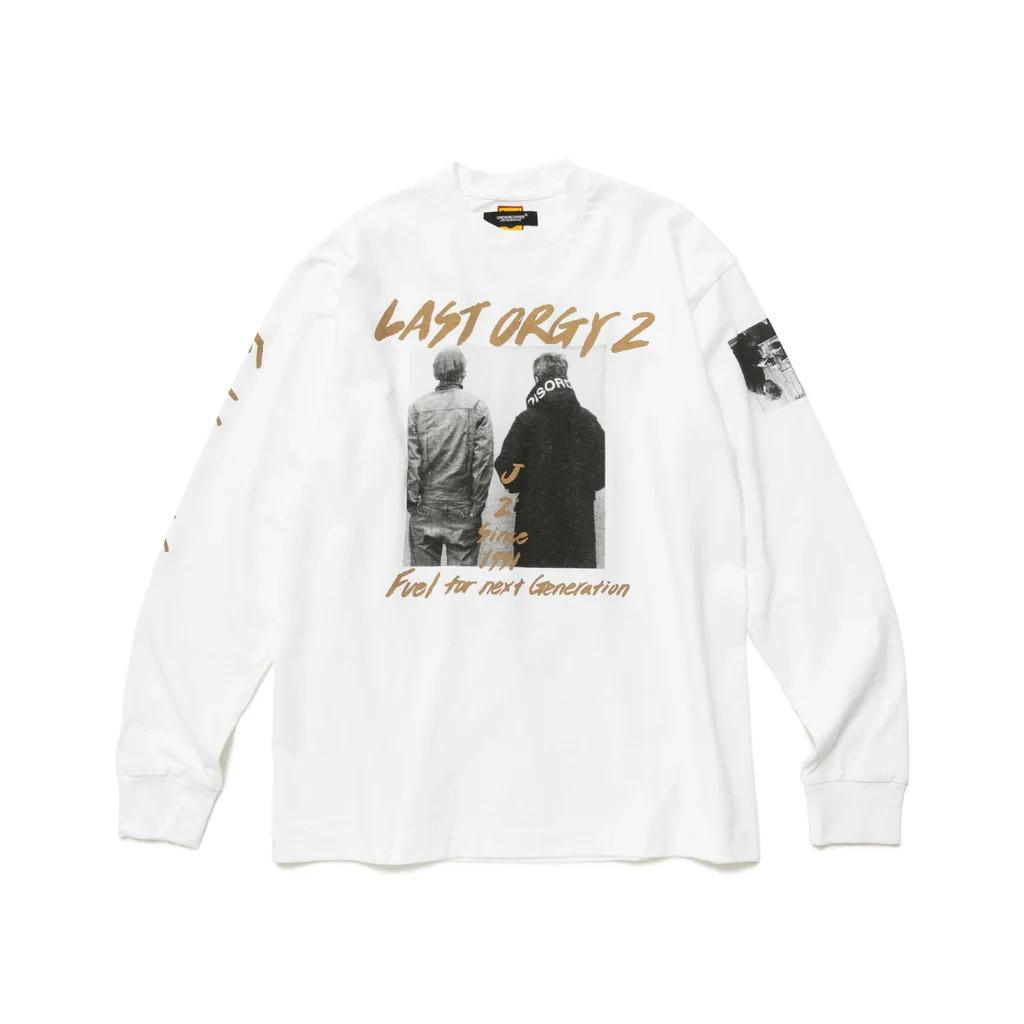 HUMAN MADE UNDERCOVER LAST ORGY2 L/S T-SHIRT White XX24CS002 S