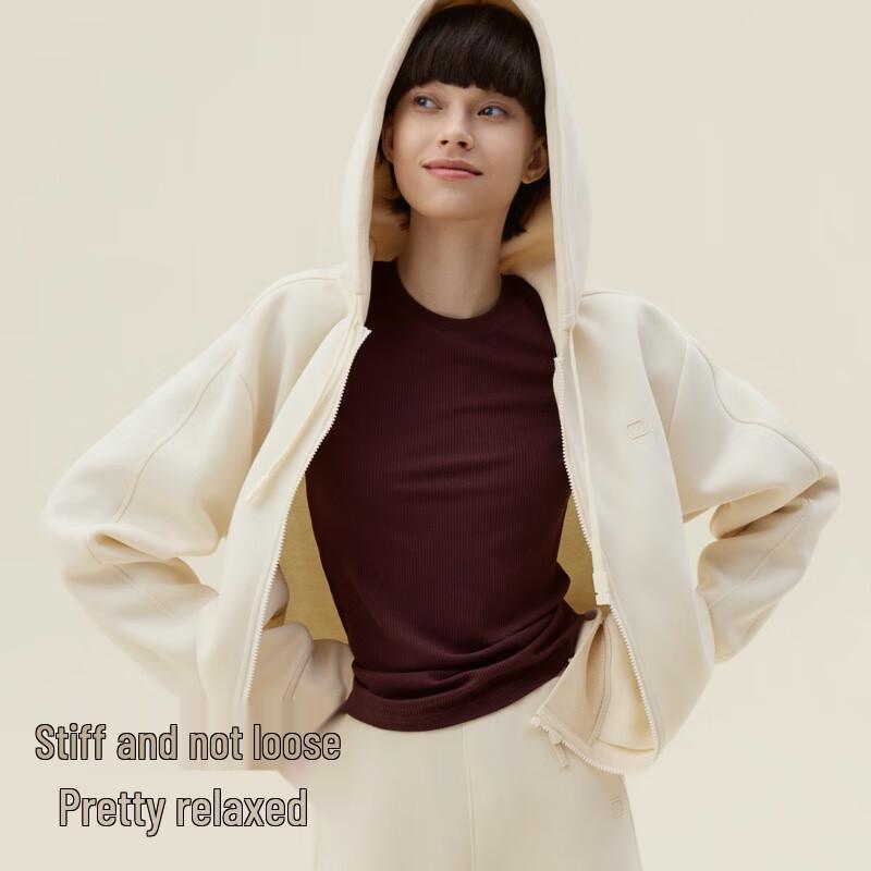 Bananain Wang Yibo 503 Relax Unisex Pletená mikina s kapucí