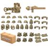 Building Blocks Weapons Accessory Soldier Digital Gift Ninja Sword Mortar Cannon Missile Launcher RPG Toys Mini Brick X006