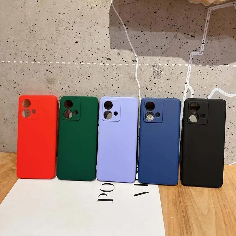 Liquid Silicone Phone Case For OnePlus 12 12R 11 5G 10T 10 Pro Nord 4 CE4 Lite Skin Feel Protect Cover