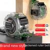 High-Precision 5m/10m Double-Sided Fluorescent Tape Measure - Wear-Resistant, Hardened Steel Ruler for Household Use