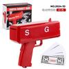 New Peculiar Squirt Money Gun Toy Money Gun Paper Money Squirt Money Gun Party Game Wedding Shooting Money Black Box