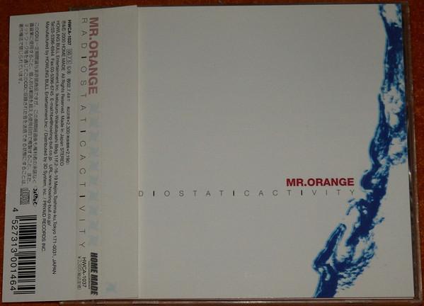 

CD MR.ORANGE - RADIOSTATICACTIVITY HWCA1037 Home Made Recor 2000 Japan Obi Rock Used