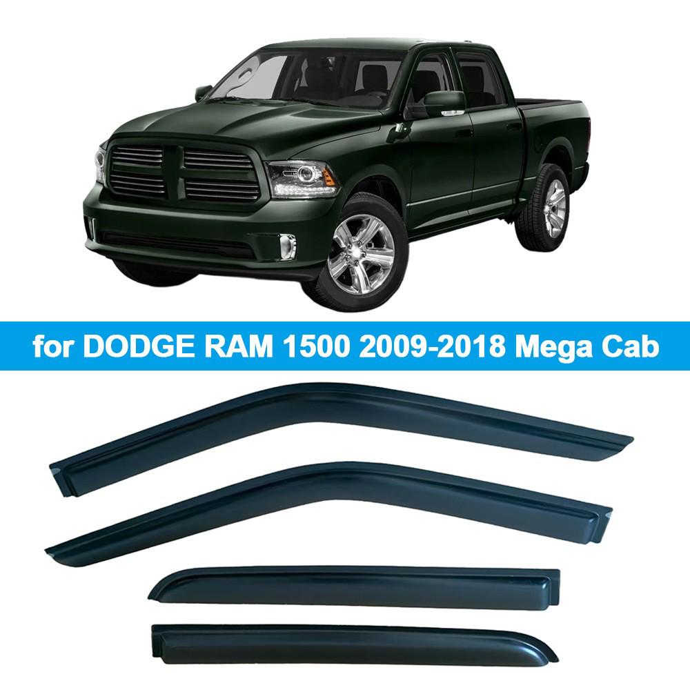 

Dodge RAM 1500 2009-2018 Mega/Crew Cab Rain Shields