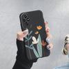 Leopard Plant Rose Pattern Phone Case For Honor 200 Lite Daisy Love Heart Shockproof Soft Cover For Honor 200 Pro Smart Silicone