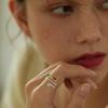 Rotating Enamel Fingertip Ring  Luck Ring Rotating Adjustable Open Ring Jewelry