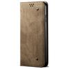 For Realme 12 Pro 5G/12 Pro+ 5G Case Leather Jeans Cloth Texture Cell Phone Cover