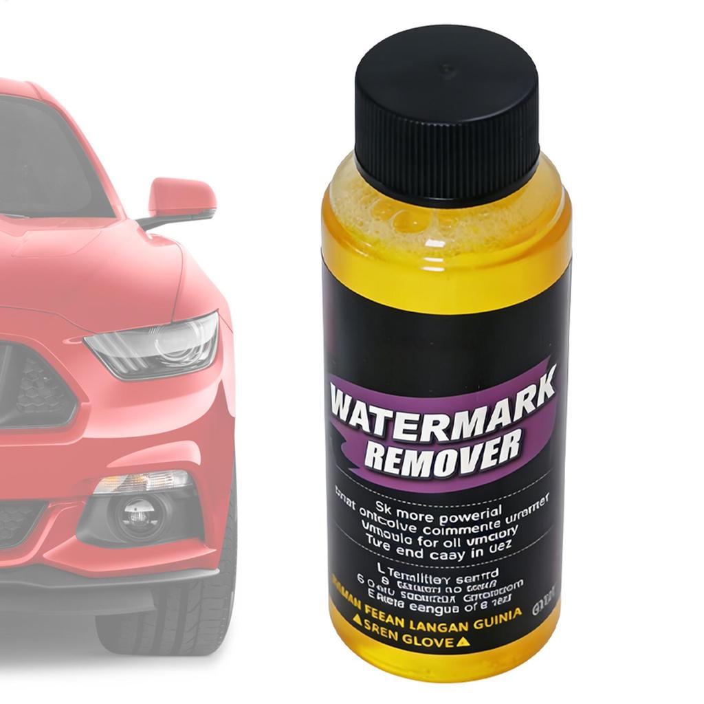 Car Glass Cleaner 250ml Hard Water Stain Remover Heavy Duty Spot Restorer for Windshield, SUVs RVs Sedans Rearview Mirrors