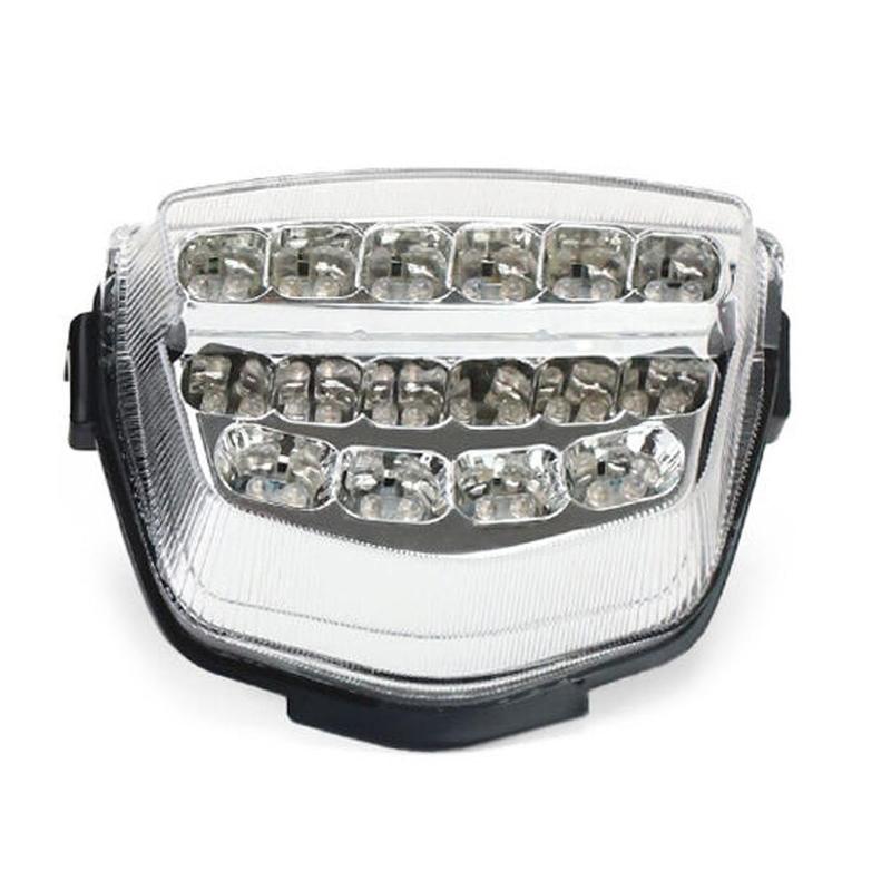 Clear Rear Led Tail Brake Stop Light Taillight Lamp Turn Signals Lighting 12V Fit for Honda CBR1000RR 2008 2009 2010-2016