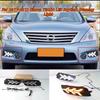 2011-2012 Nissan Teana Front LED Daytime Running Light Modification