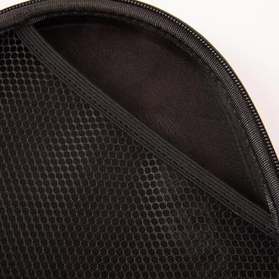 Kürbisform Tischtennis Schläger Tasche Pingpong Schläger Aufbewahrungstasche Wasserdicht Tischtennis Schläger Hartschalenkoffer Reißverschlüsse Handtasche