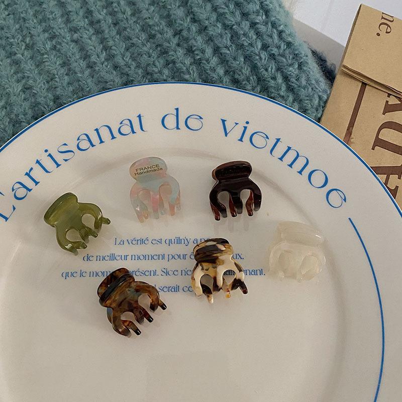 Exquise fille Mini Pince à Cheveux Acétate Épingles Latérales Petite Taille Pince à Cheveux Requin Doux Mignon Élégant Épingle à Cheveux Accessoires pour Cheveux Femme