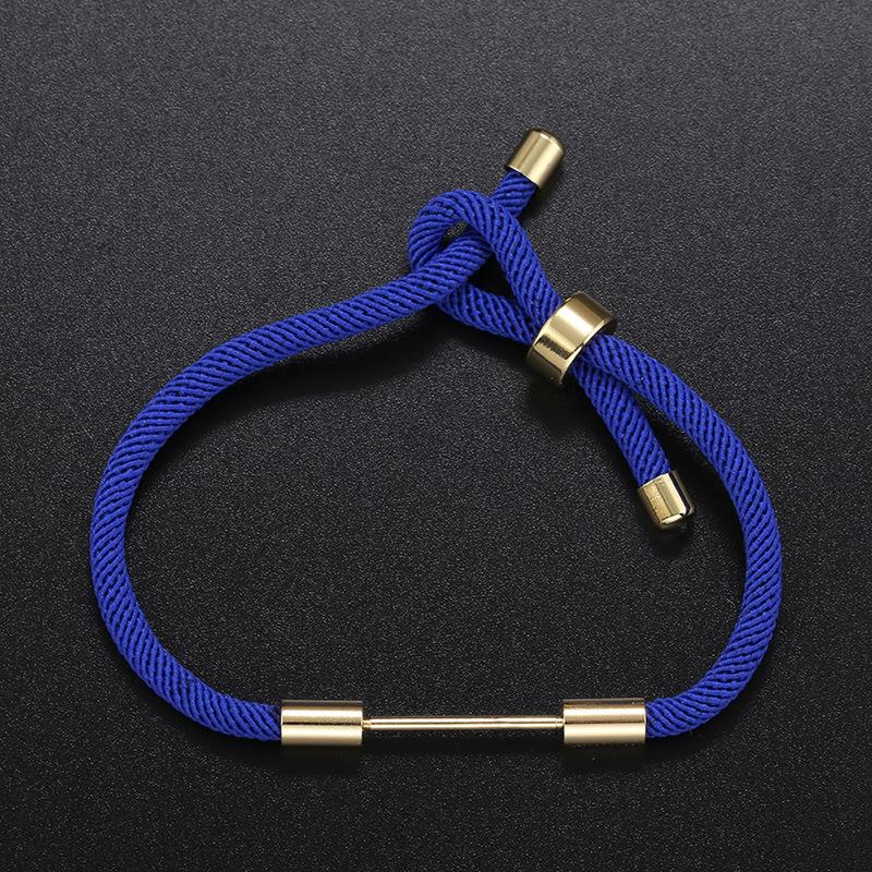 

Застібка-намистина Ювелірні вироби Зроби сам Плетіння Ручна робота Червоний мотузковий браслет Можна носити намистини, Довжина регулюється Vl206