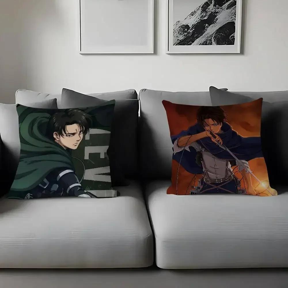Levi Ackerman Pillow Cover For Bedroom Room And Living Room Sofa Decorative Cushion Cover