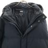Uniqlo Seamless Down Coat L Navy Men's Used