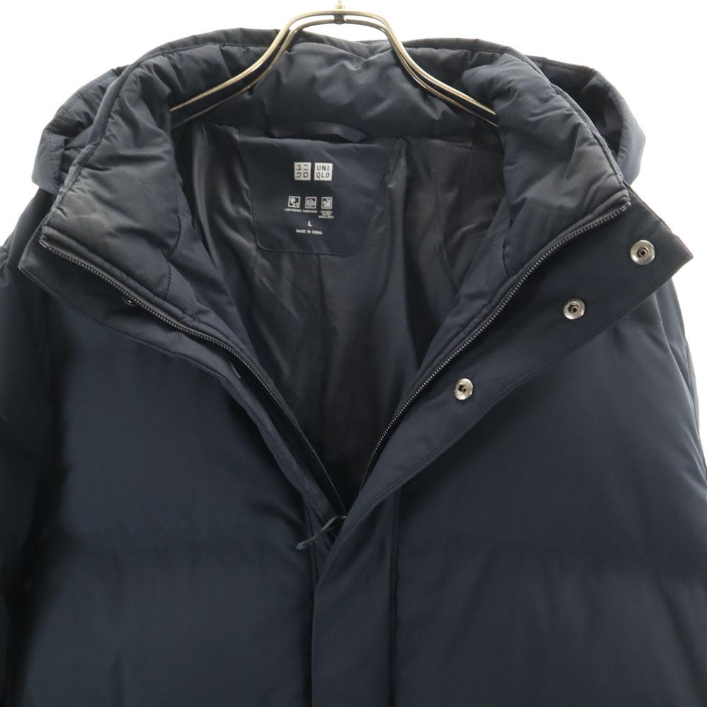 Uniqlo Seamless Down Coat L Navy Men's Used