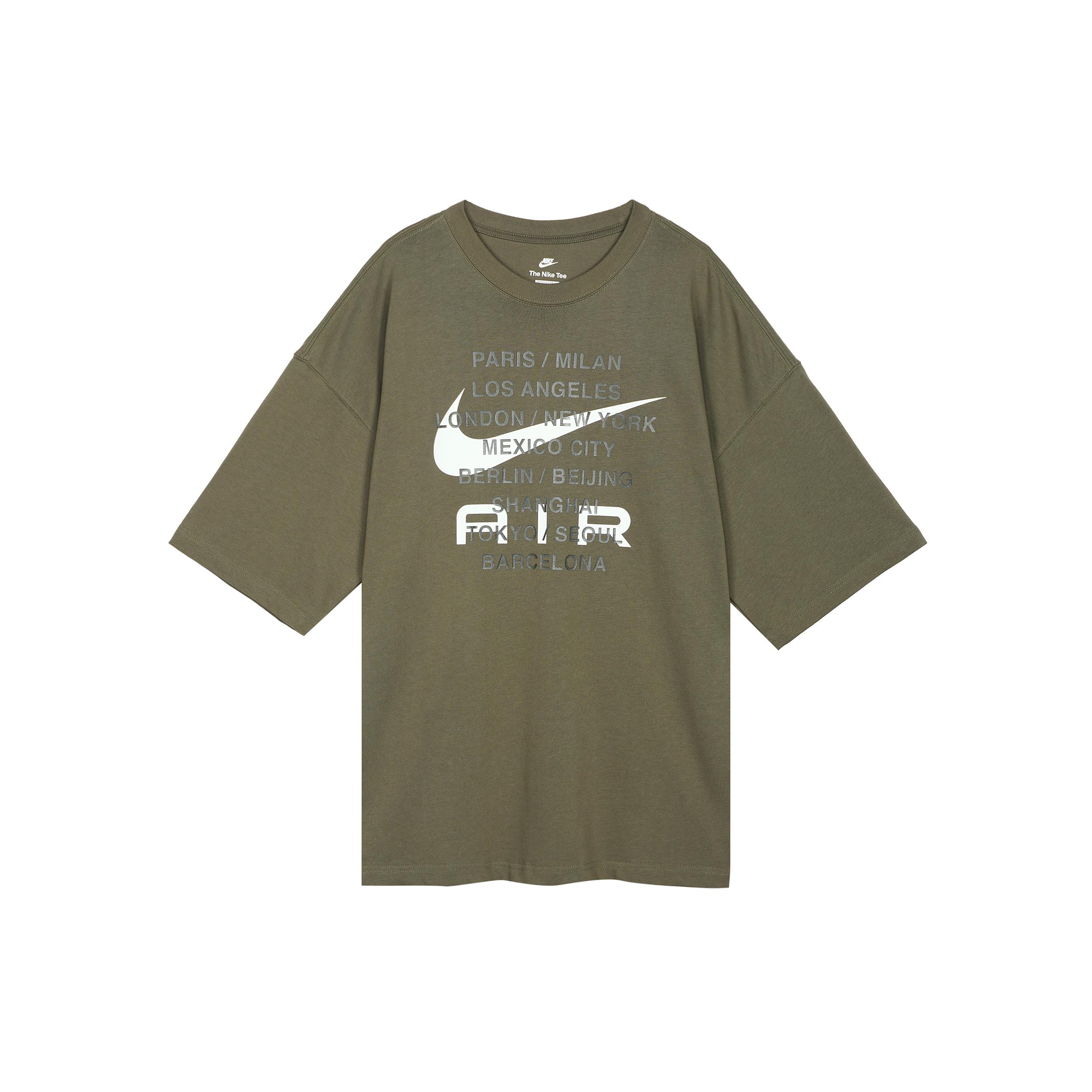 

New Nike T Shirt Men s Medium Olive Green FD1250-222 L
