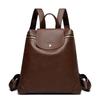 New Spring and Summer Fashion Large Capacity Genuine Leather Women's Bag Trendy Cowhide Backpack Women's Casual Backpack One Shoulder Crossbody