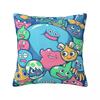 D-Dragon Quest Slime Pillow Case Cushion Cover Square Custom Diy Pillow Cover Fashion Pillowcases For Living Room Chair