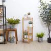 UNHO Flower 3 Bamboo Flower Flower Pot Flower Rack Stand, Tier, Stand, Stand, Indoor/Outdoor, Stylish, Flowers, Houseplants, Vases, Stand, 3D,