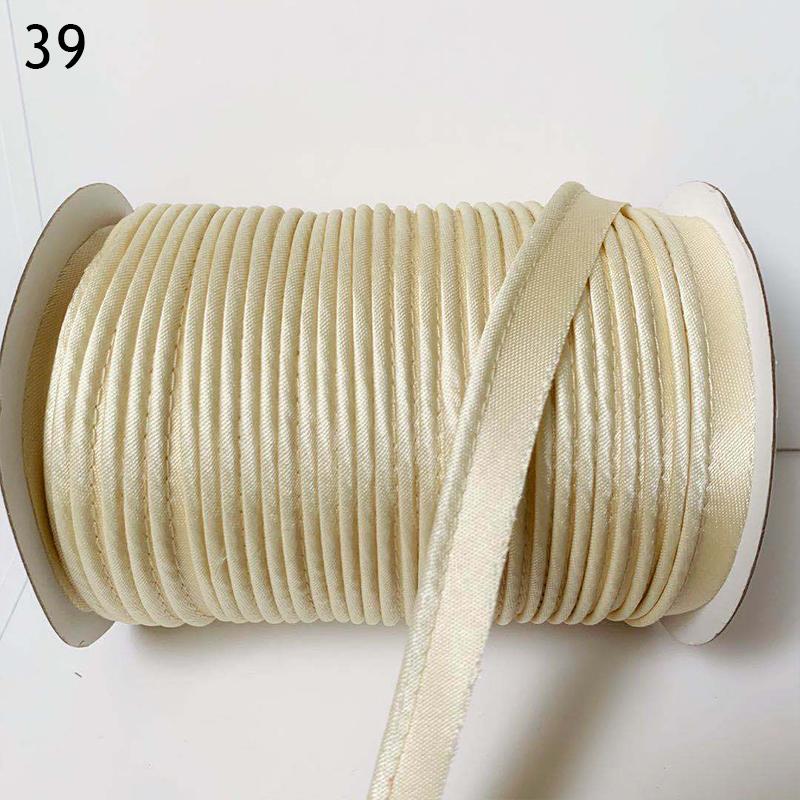 66M Edge Sewing Ribbon Cord Rope For Sofa Curtains Hats Clothes Cheongsam Hemming Garment Sewing DIY Patchwork Hemming Strip