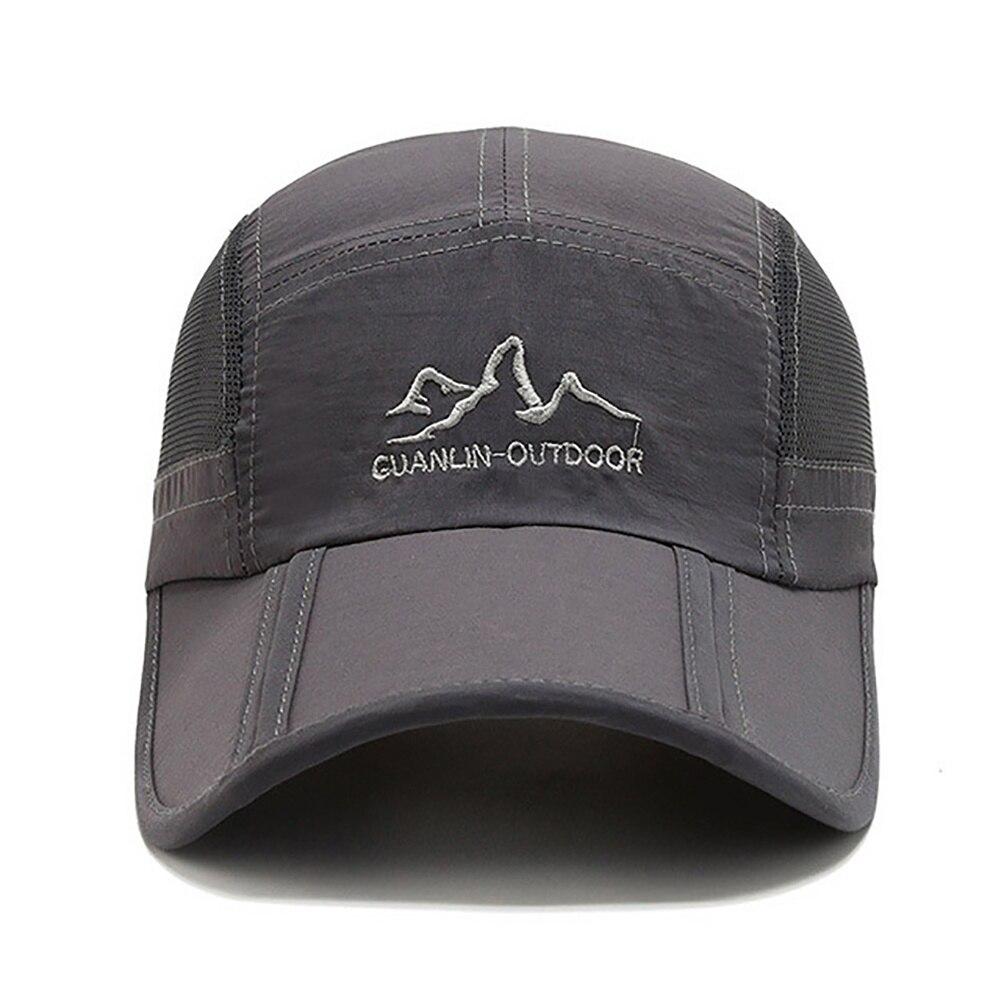 Schnell trocknende Netzkappe, Sonnenhut, faltbar, praktisch, zum Laufen, Tennis, Golf, Angeln, Wandern, Camping, Segeln, Spazierengehen