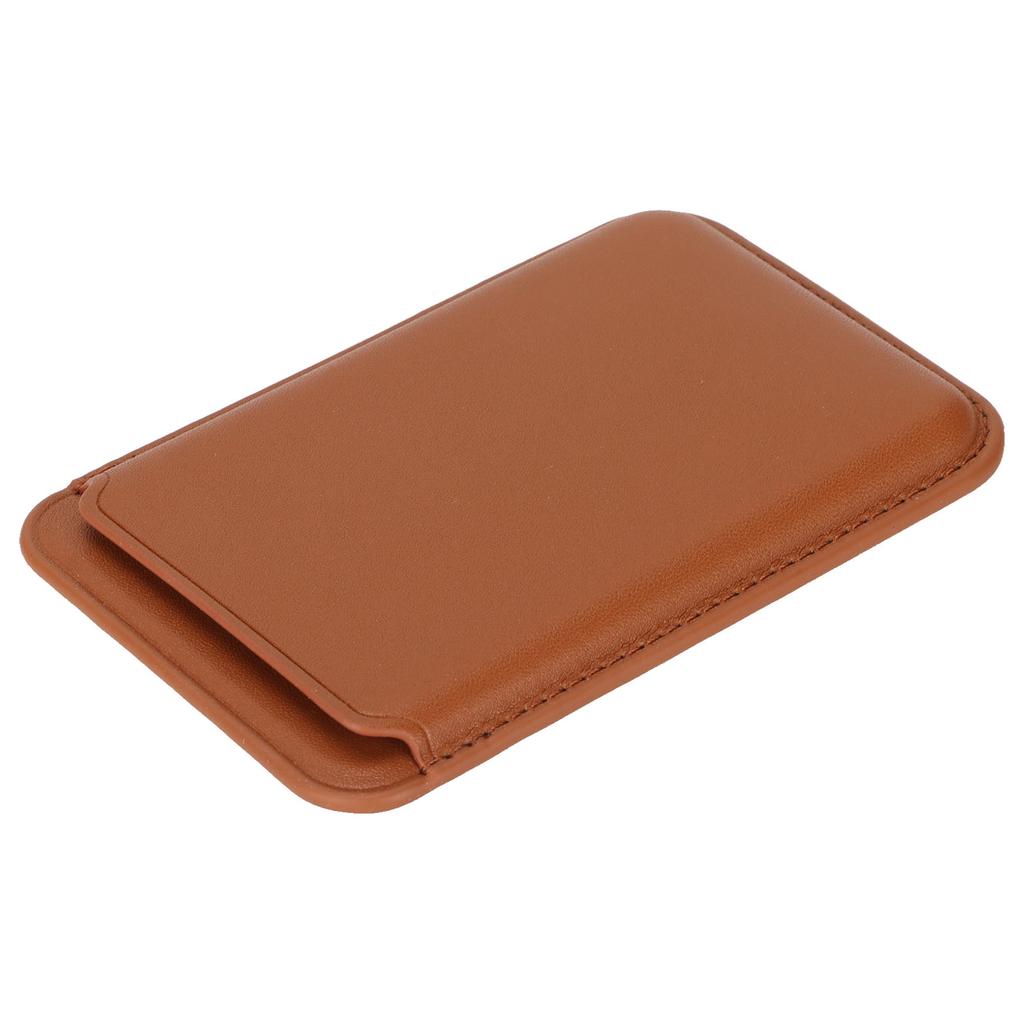 Magnetic Wallet PU Leather Holds Up To 2 Cards Cell Phone Card Holder for Most of Smart Phones