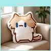 Cartoon Cat Stuffed Animal With Pp Cotton Filling For Lounge And Bedroom Use