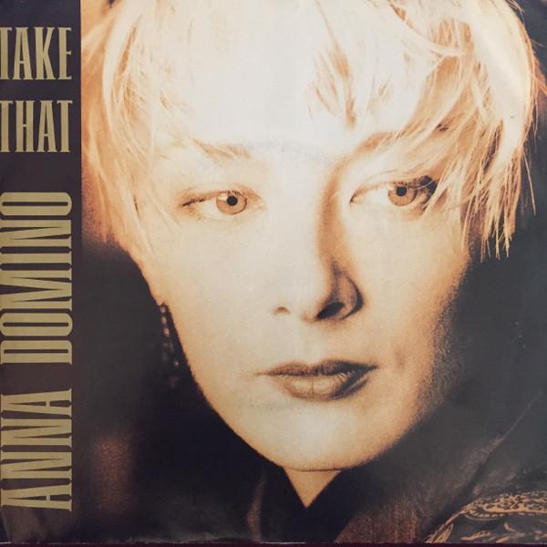 7-дюймовая пластинка ANNA DOMINO Take That POLS125 Polydor 1985 Канада Танцевальная Электроника Б/у
