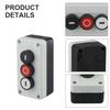 Sleek Design of 3 Position Push Button Switch Control Box with Reset Momentary Function Enhancing User Experience