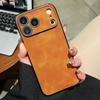 Luxury Leather Texture Phone Case For 17 Pro Max 17 Air 16 15 14 13 12 11 Pro Max 16E Shockproof Soft TPU Cover Shell