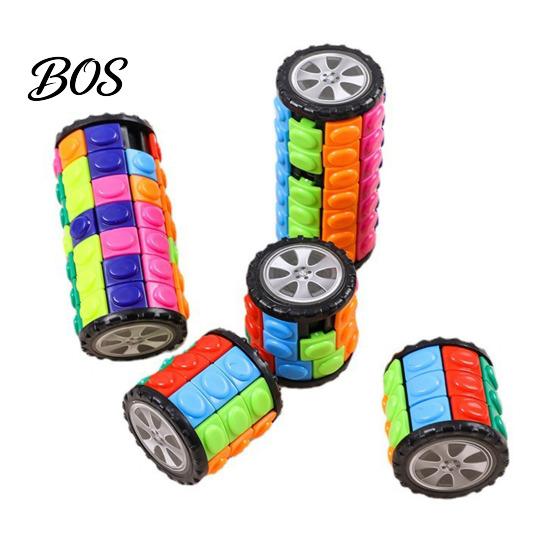 Puzzle Stick Toy Stress Relief Fidget Spinner, Brain Teaser Rolling Spinner Toy, Focus Aid Decompression Desk for Home, Office, Travel