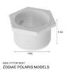 1set Pool Cleaner Wall Fitting Connector For POLARIS Pool Cleaners 180 280 380 480 3900 9-100-9001 Quick Disconnect Valve Parts