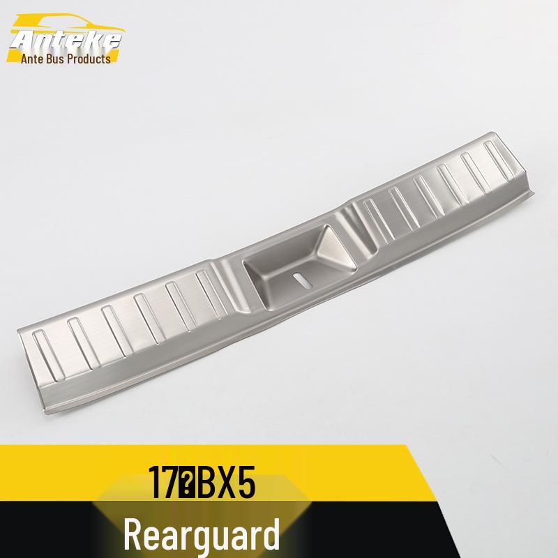 Borgward BX5 Rear Guard Plate Stainless Steel Trunk Protection Sticker