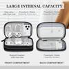 Portable Electronic Organizer Travel Bag Waterproof Double Layer Cable Management Pouch for Chargers Hard Drive Earphone Phone