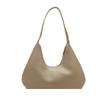 Solid Color, High Texture Temperament, Women's Hand-held Handbag, Urban Commuting Versatile Single Shoulder Underarm Bag, Women