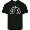 Bicycle Lungs Cyclist Funny Cycling Bike Unisexs Light Cotton Tshirt