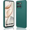 Coque Pour Honor 400 Smart 4G/5G, Protection Silicone Doux Léger Anti-Rayures Antichoc Vert Nuit
