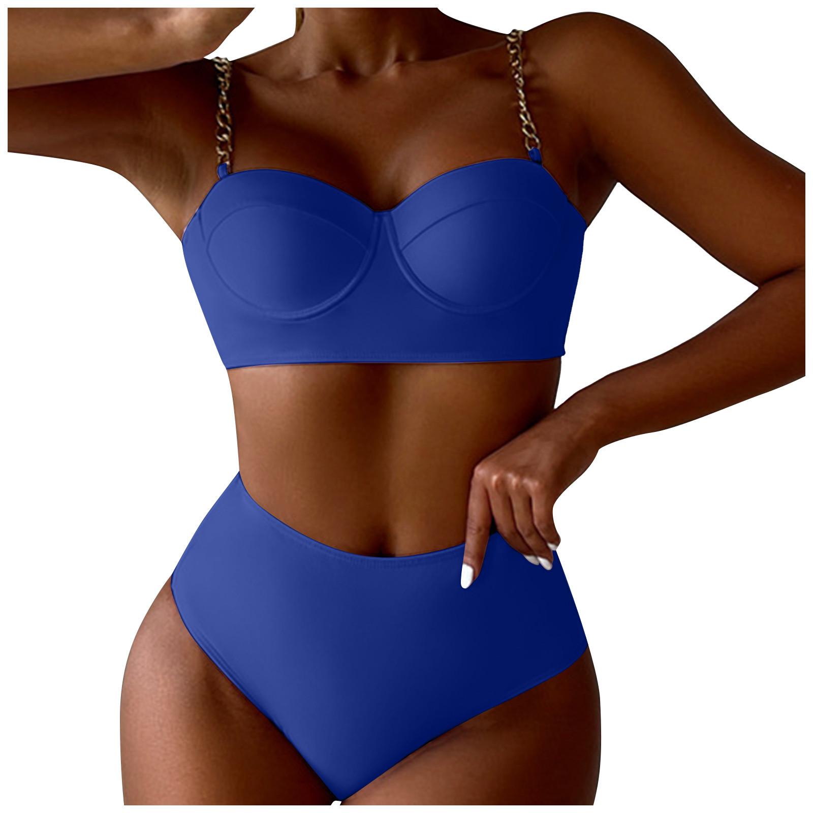 

Женский купальник, цельный купальник, майка с трусиками, облегающий купальник, однотонный купальник, купальник XXXXL синий