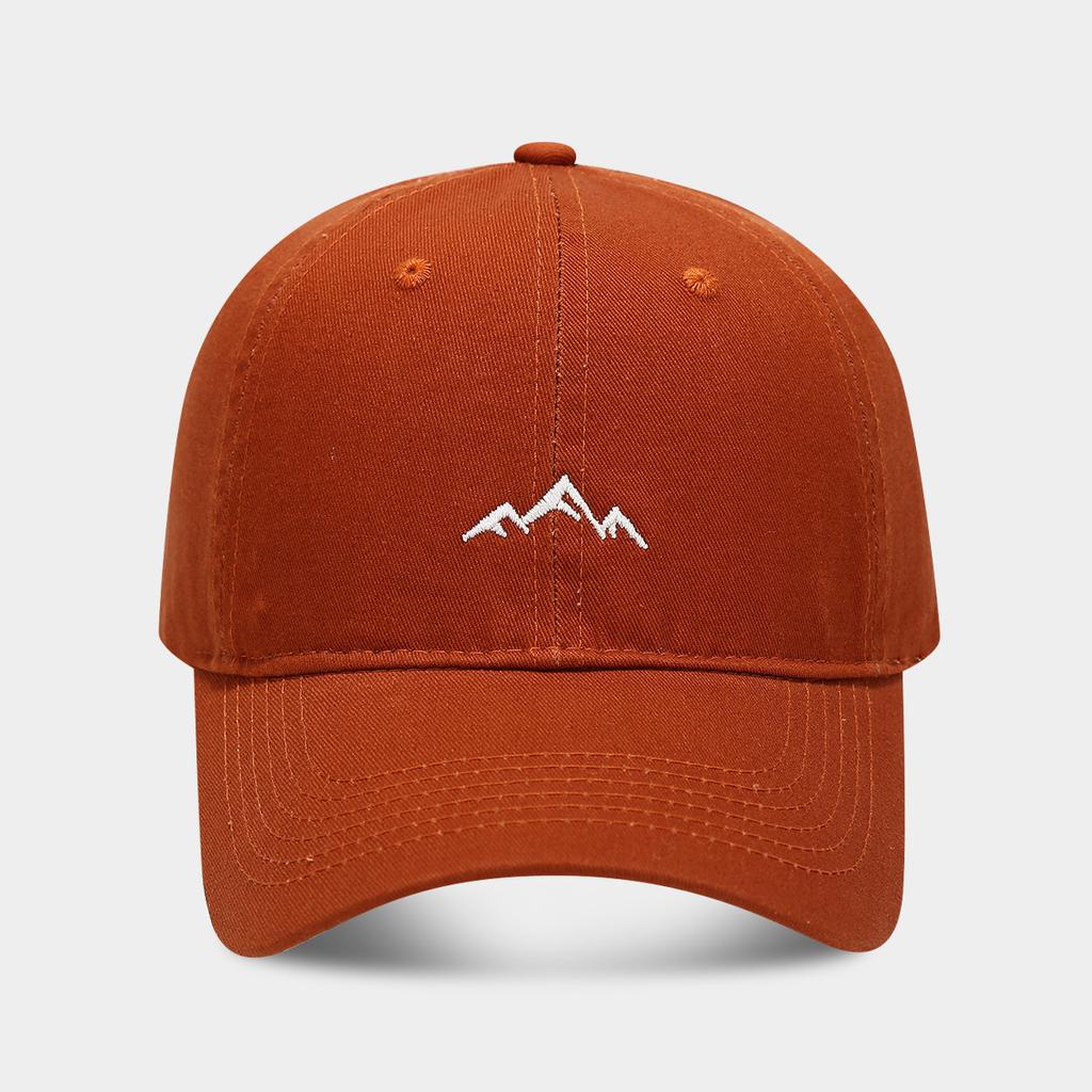 Hot Sale Men's and Women's Outdoor Mountain Embroidery Soft Top Baseball Caps Show Small Face Simple Sunscreen Sun Hats