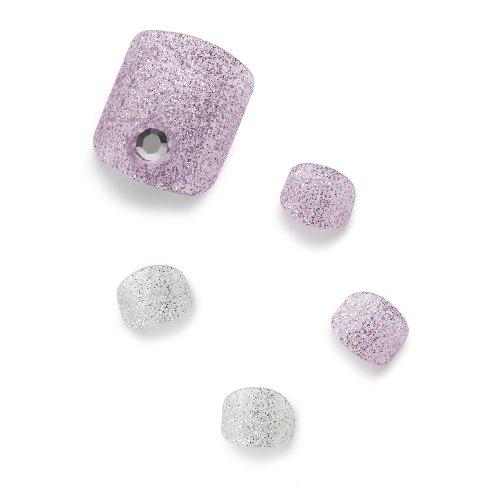 

[Glambux] Self Gel Pedi Sticker - Silver/Emissary