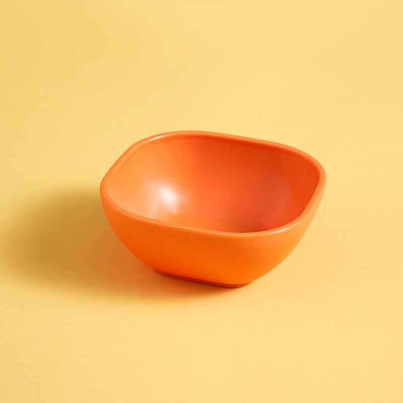 Thick Square Solid Color Vinegar & Soy Sauce Dipping Dish
