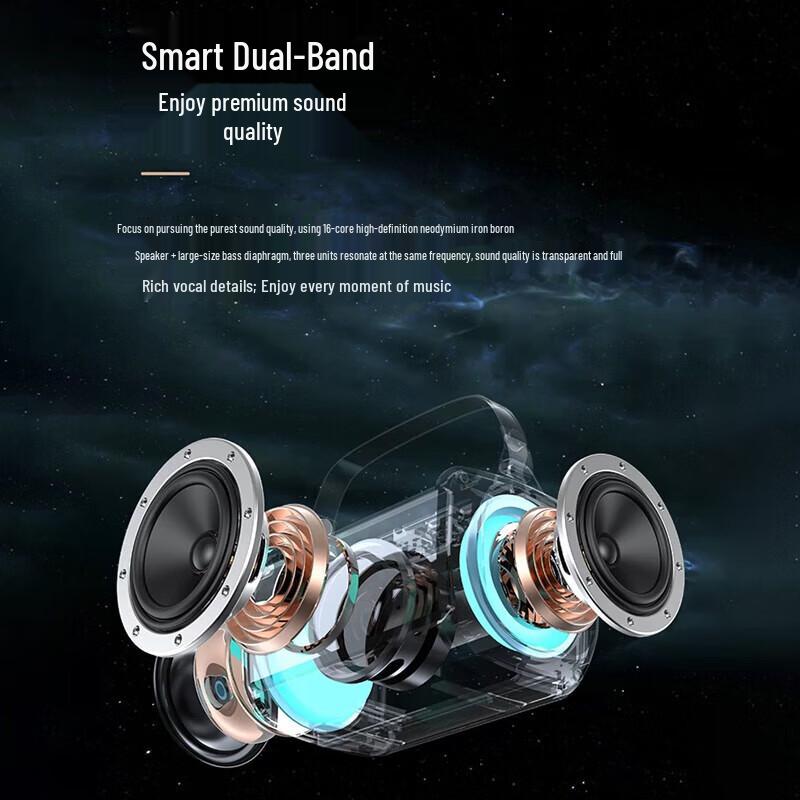 SooPii BT22 All-in-One KTV Microphone Speaker