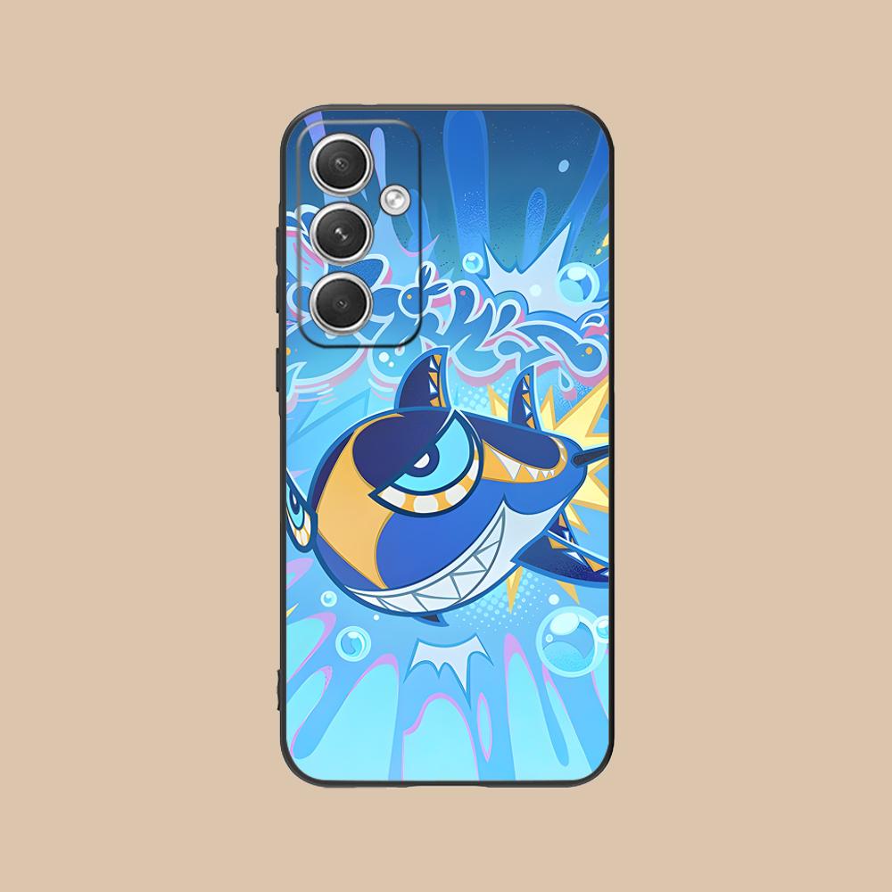 Game GI Mualani Matte TPU Mobile Phone Case for Samsung Galaxy S26 S25 S24 S23 S22 S21 S20 Note20 Plus FE Ultra Colorful Cover