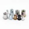 US Standard Flat Head Vertical Knurled Rivet Nut - Aluminum Alloy/Stainless Steel/Galvanized