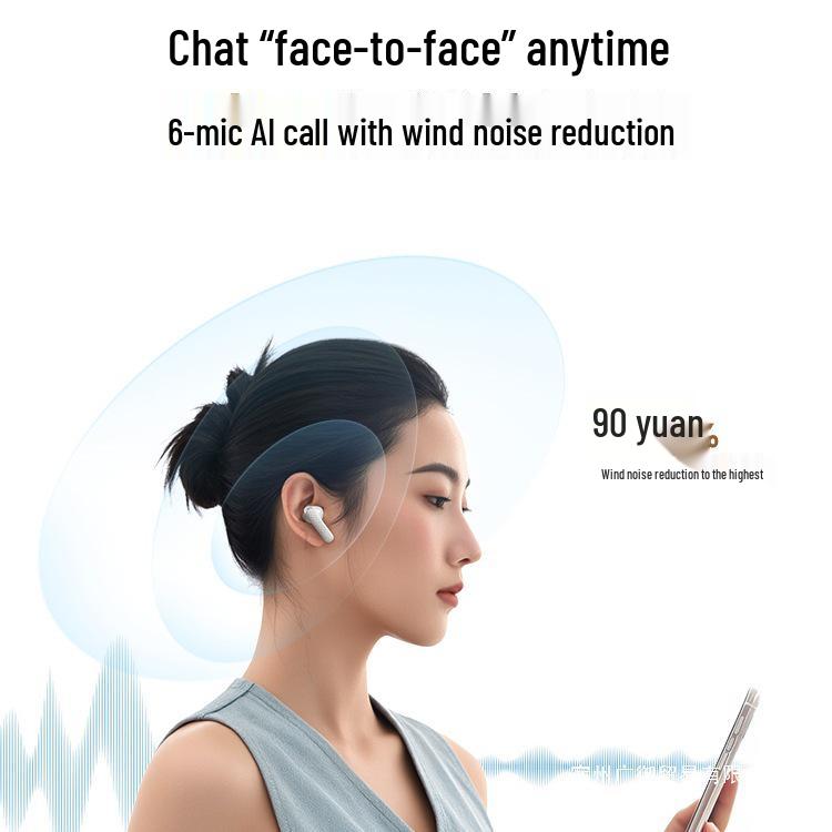 2025 Long Battery Life Wireless ANC In-Ear Gaming Bluetooth Headphones