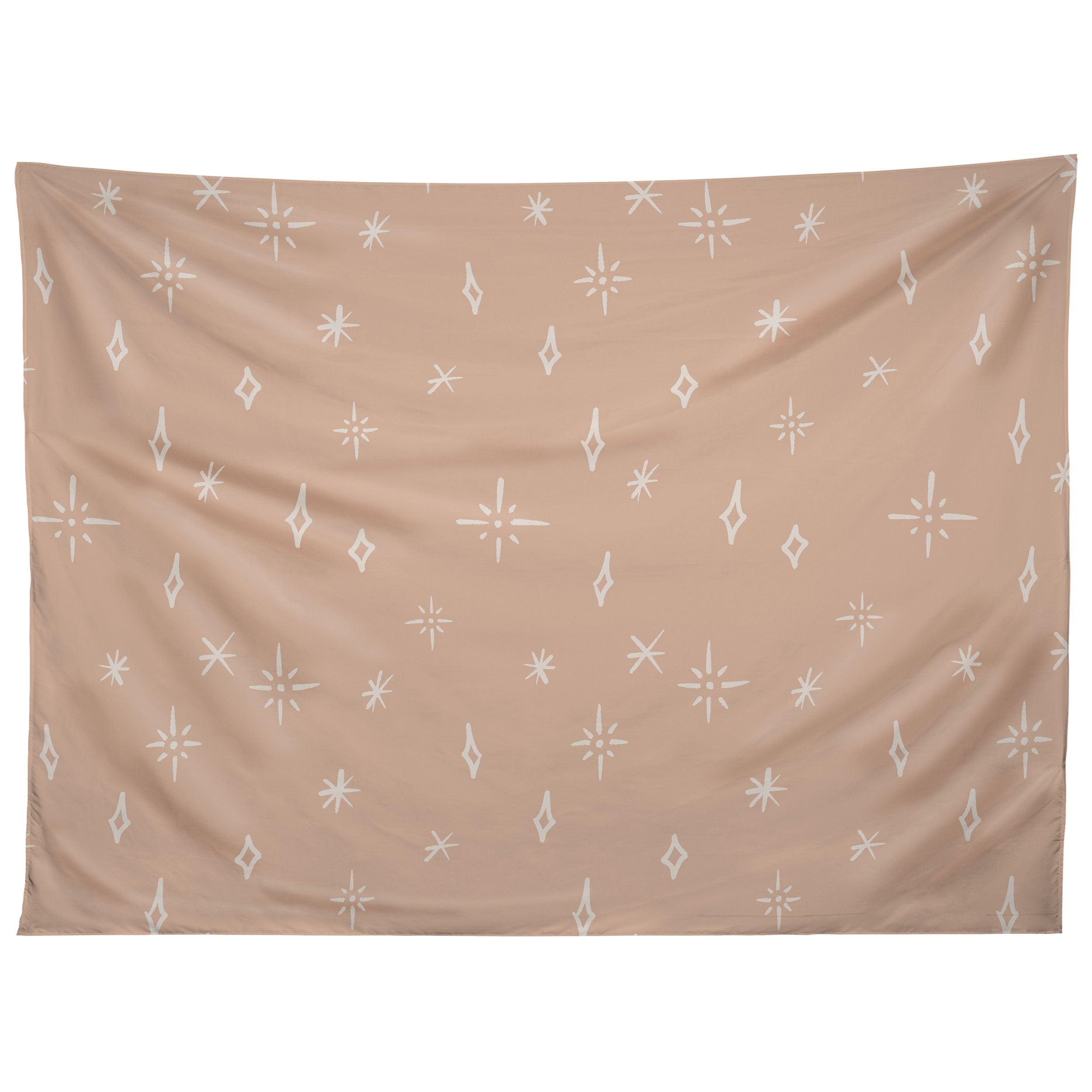 BOHO STAR PATTERN tapestry 75x100