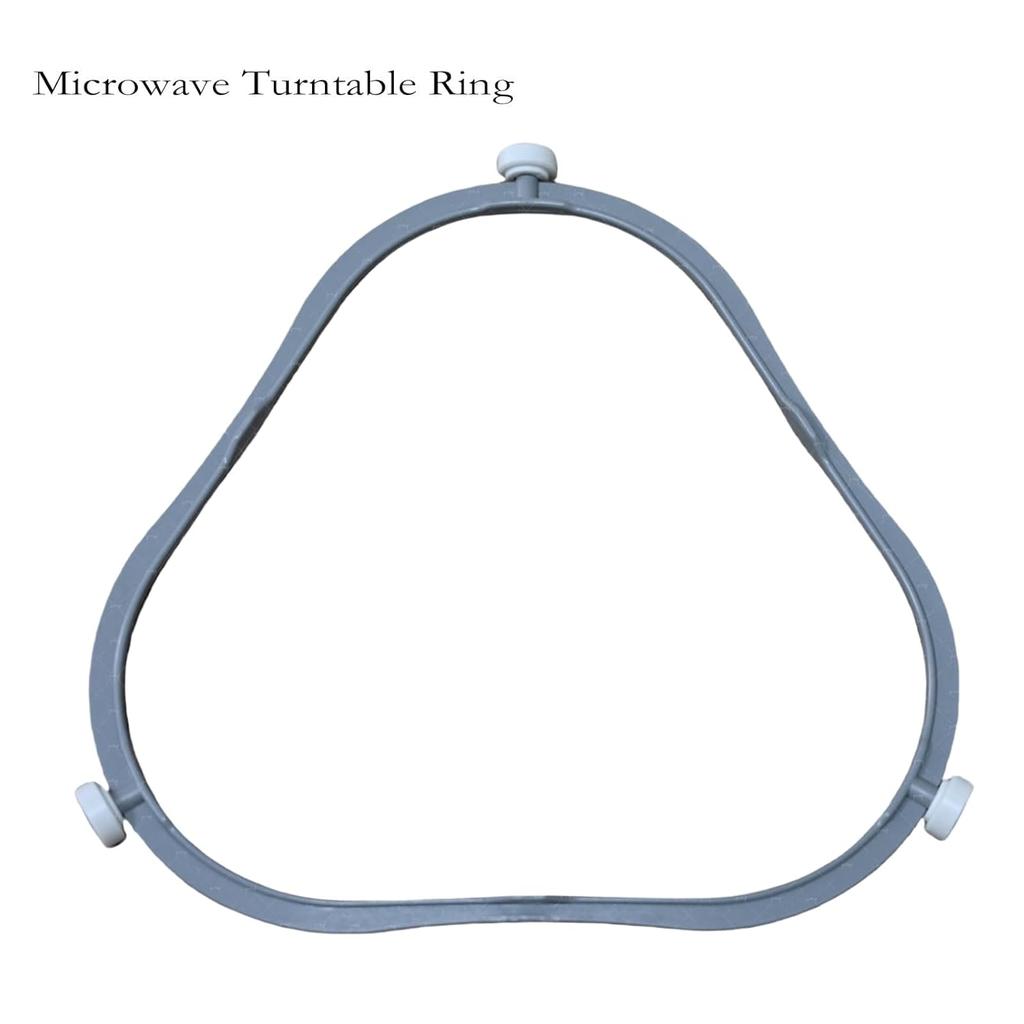 W11252182 8206227 Microwave Turntable Ring, Rotating Ring Roller 8206227, Middle Glass Plate Tray Support Holder, Replacement Inner Ring for